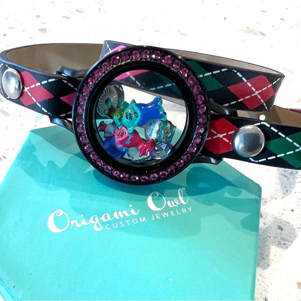 New Origami Owl Trolls Be True To You Wrap Colorful Bracelet Rare Custom Jewelry 62$